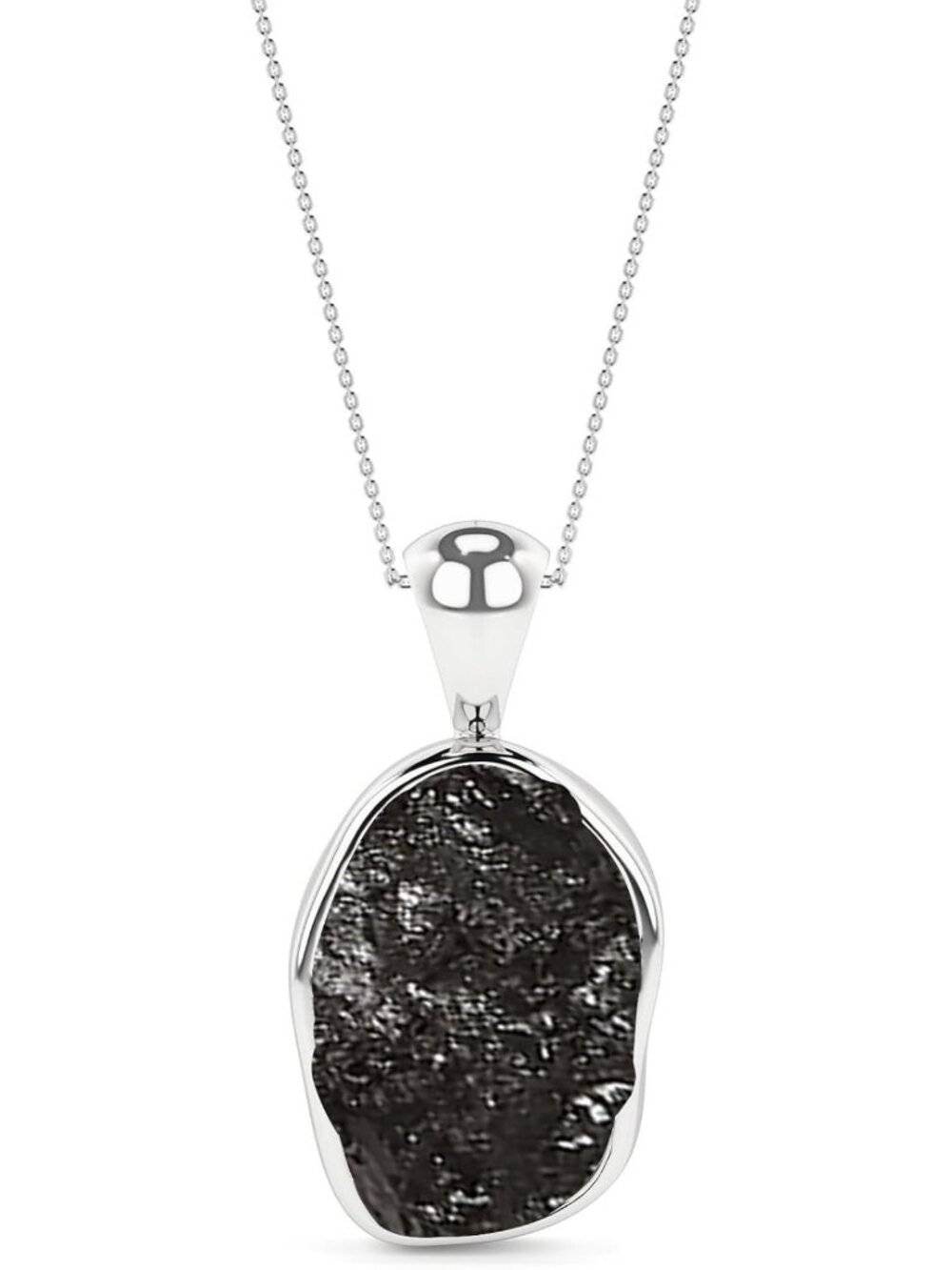 Natural Gemstone Pendant Necklace in Sterling Silver - Birthstone Jewelry Gift
